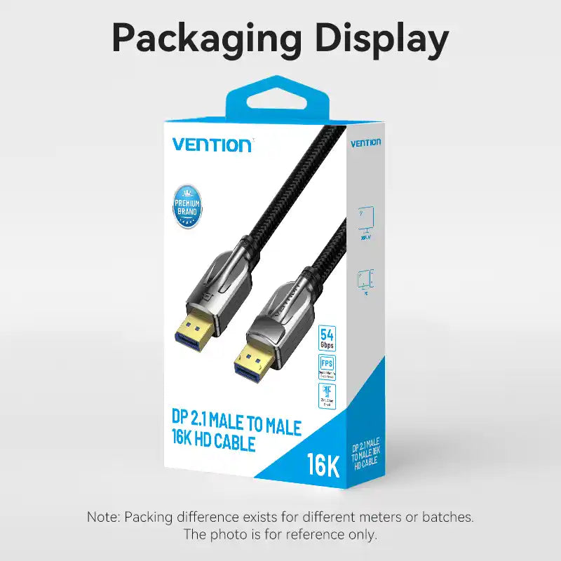Braided DisplayPort 8K Cable