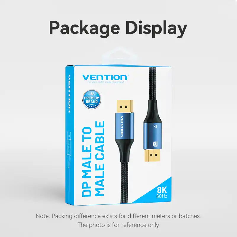Braided DisplayPort 8K Cable