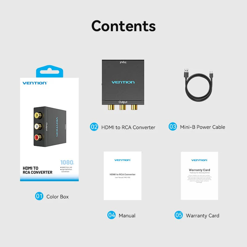 HDMI to RCA Converter