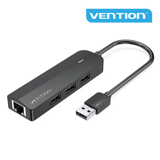 USB-A Hub with Ethernet Adapter