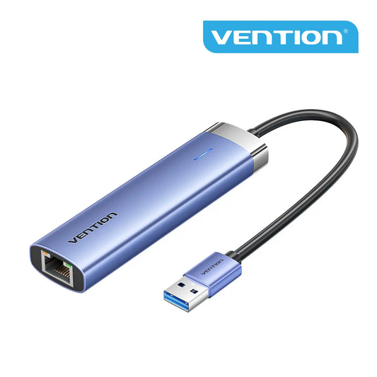 USB-A Hub with Ethernet Adapter