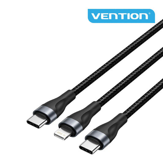 USB-C to 2-Port Cable Charger