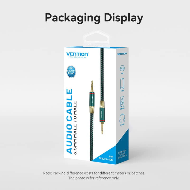 3.5mm Male to Male Audio Cable