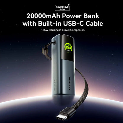 Power Bank 20000mAh 165W