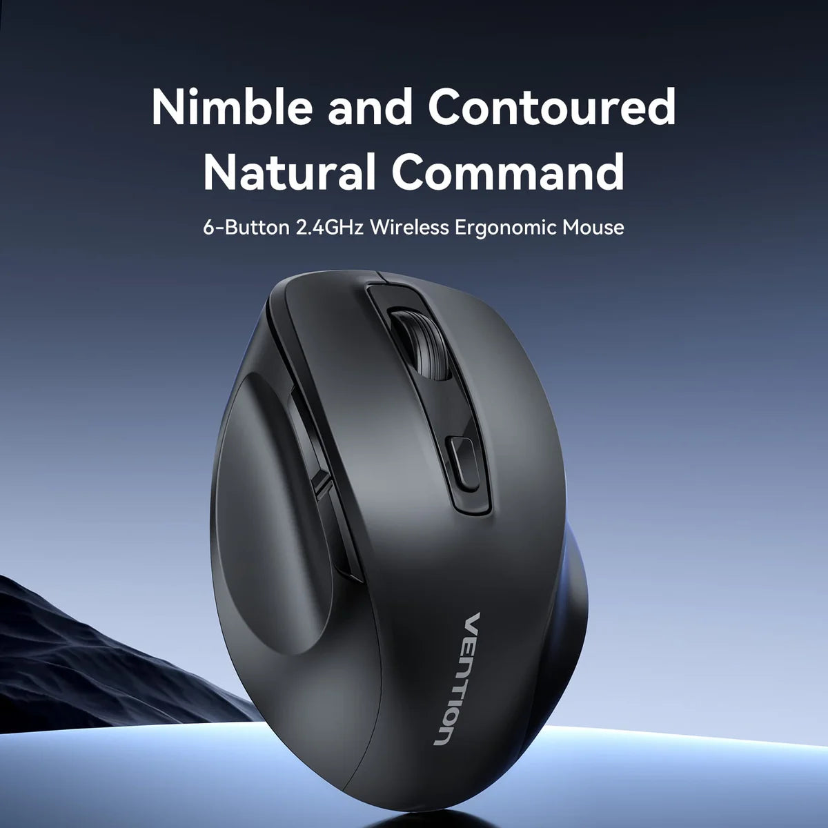 2.4G Wireless Ergonomic Mouse