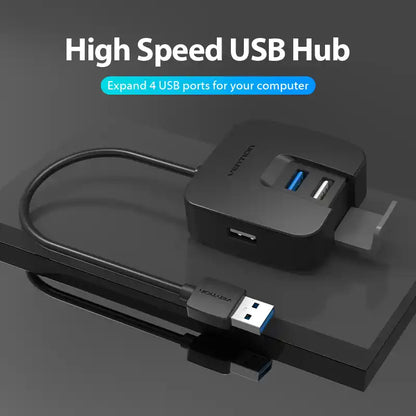 USB-A Hub - 1× USB 3.0 + 3× USB 2.0