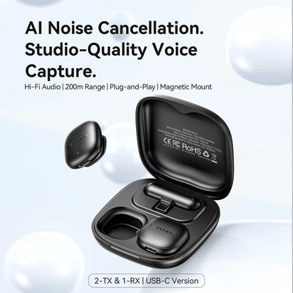 Wireless Clip-On Microphone