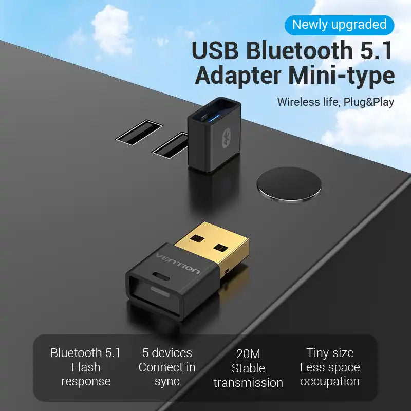 Bluetooth USB Transmitter & Receiver Dongle