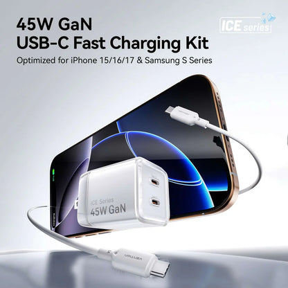 45W GaN USB-C Fast Charging Kit