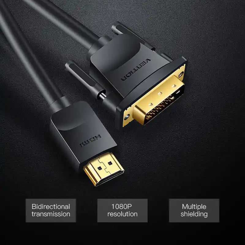 HDMI To DVI 4K Cable