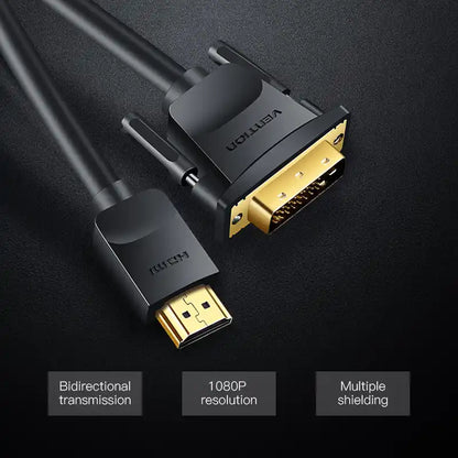 HDMI To DVI 4K Cable