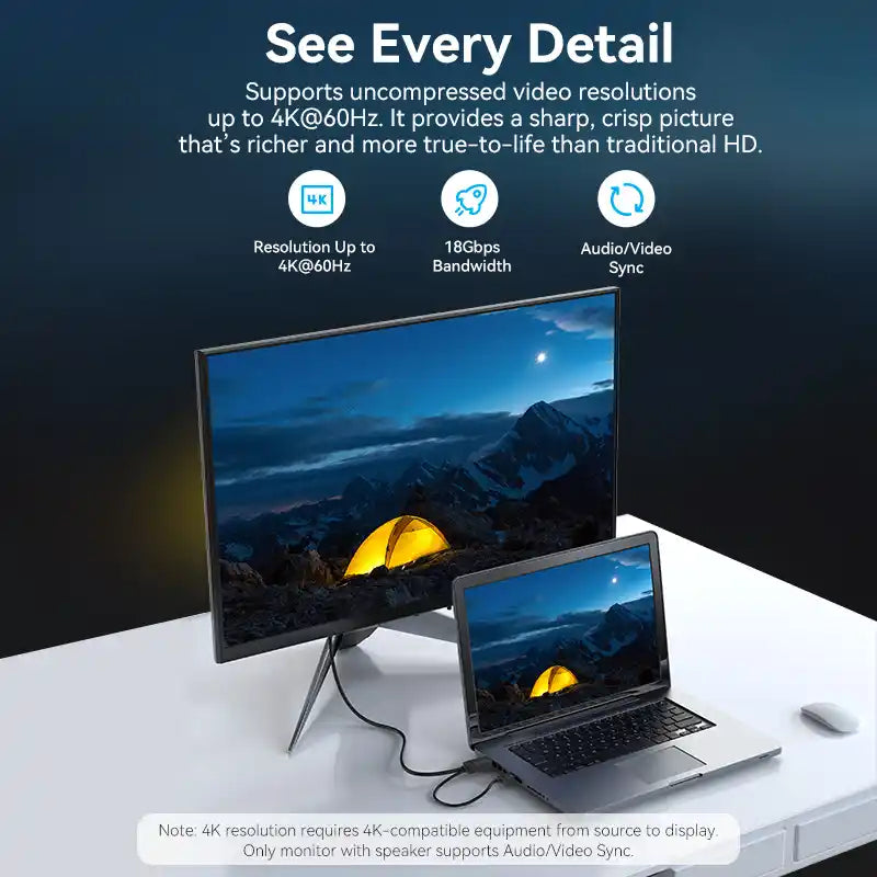 HDMI To DisplayPort Cable