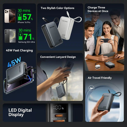 45W 20000mAh Power Bank
