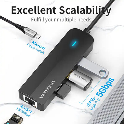 USB-C Hub with Ethernet