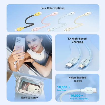 USB-C to Lightning Power Bank Cable