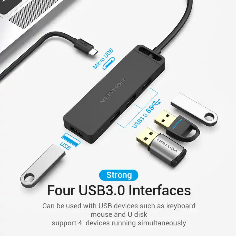 USB-C to USB-A 3.0 Hub