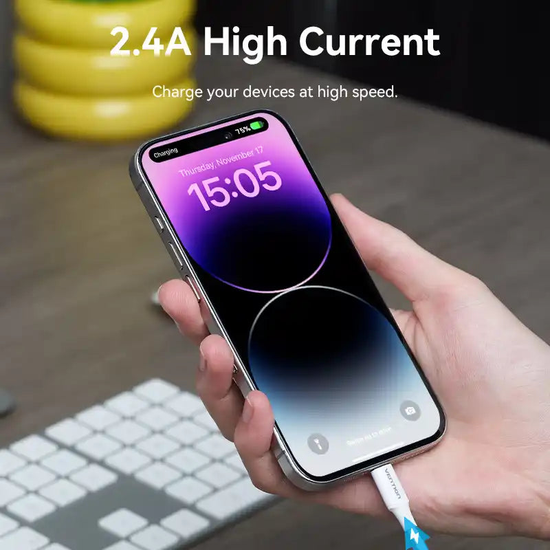 USB-A to Lightning Cable