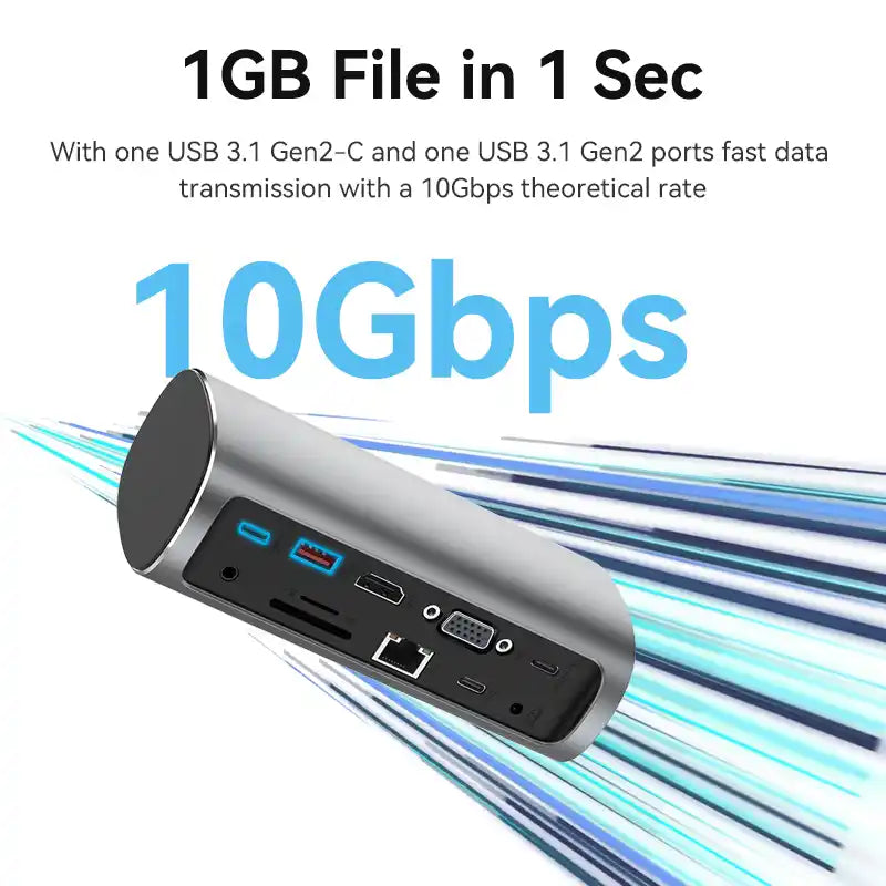 12-in-1 USB-C Docking Station