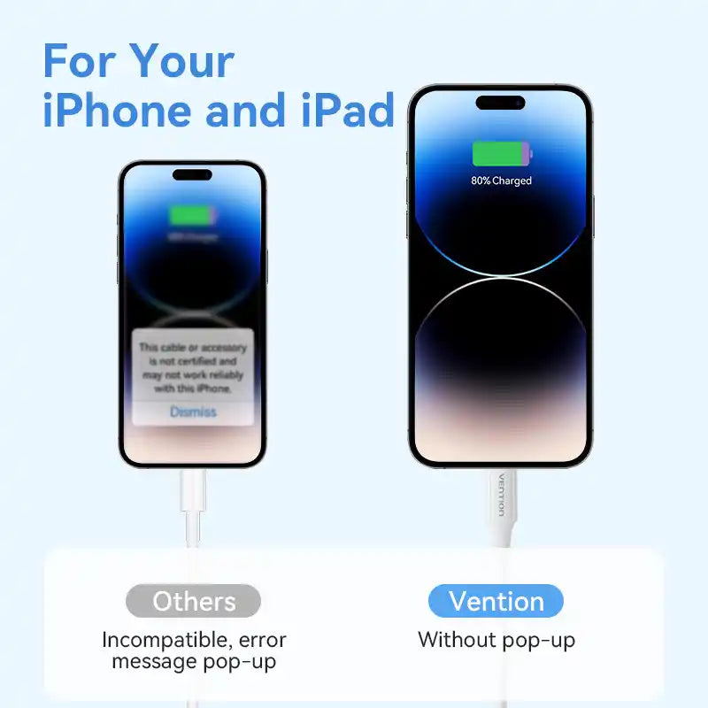 USB-A to Lightning Cable