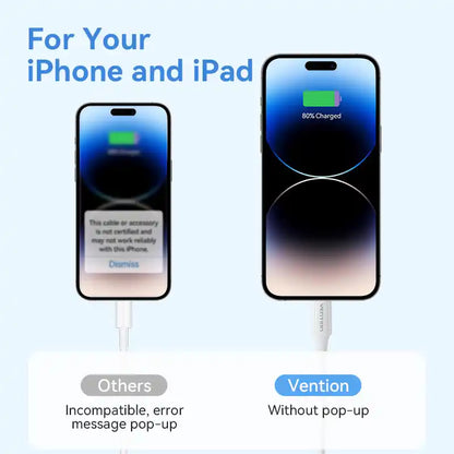 USB-A to Lightning Cable