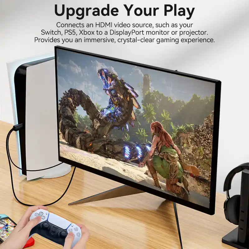 HDMI To DisplayPort Cable