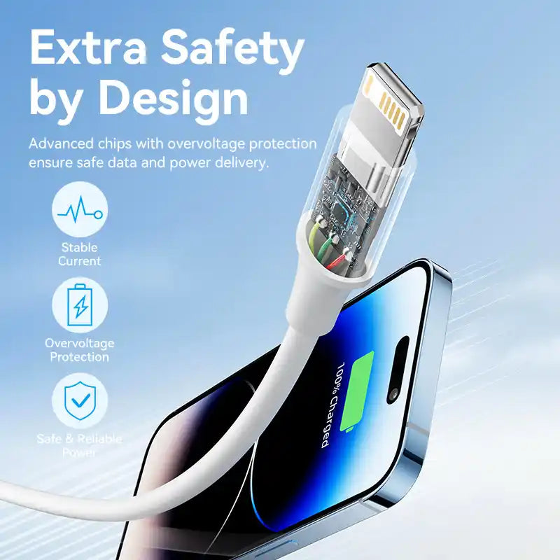 USB-A to Lightning Cable