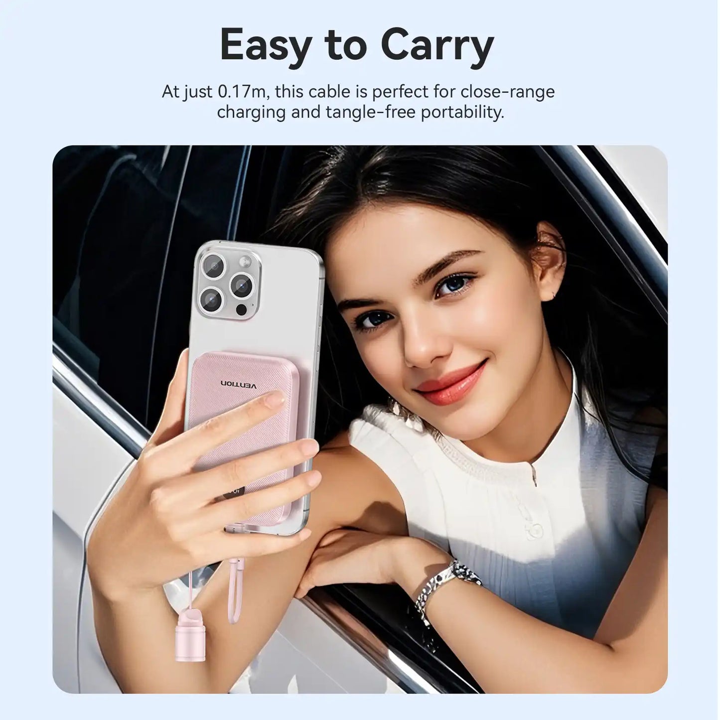 USB-C to Lightning Power Bank Cable