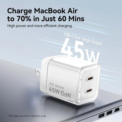 45W GaN USB-C Fast Charging Kit