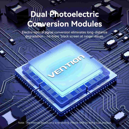 Detachable Optical HDMI-A Male to HDMI-D + HDMI-A Male 4K Cable