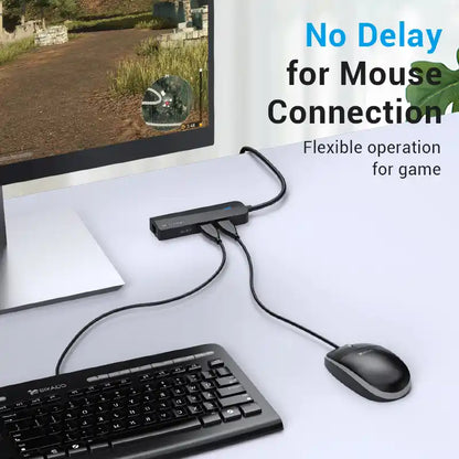 USB-A Hub with Ethernet Adapter