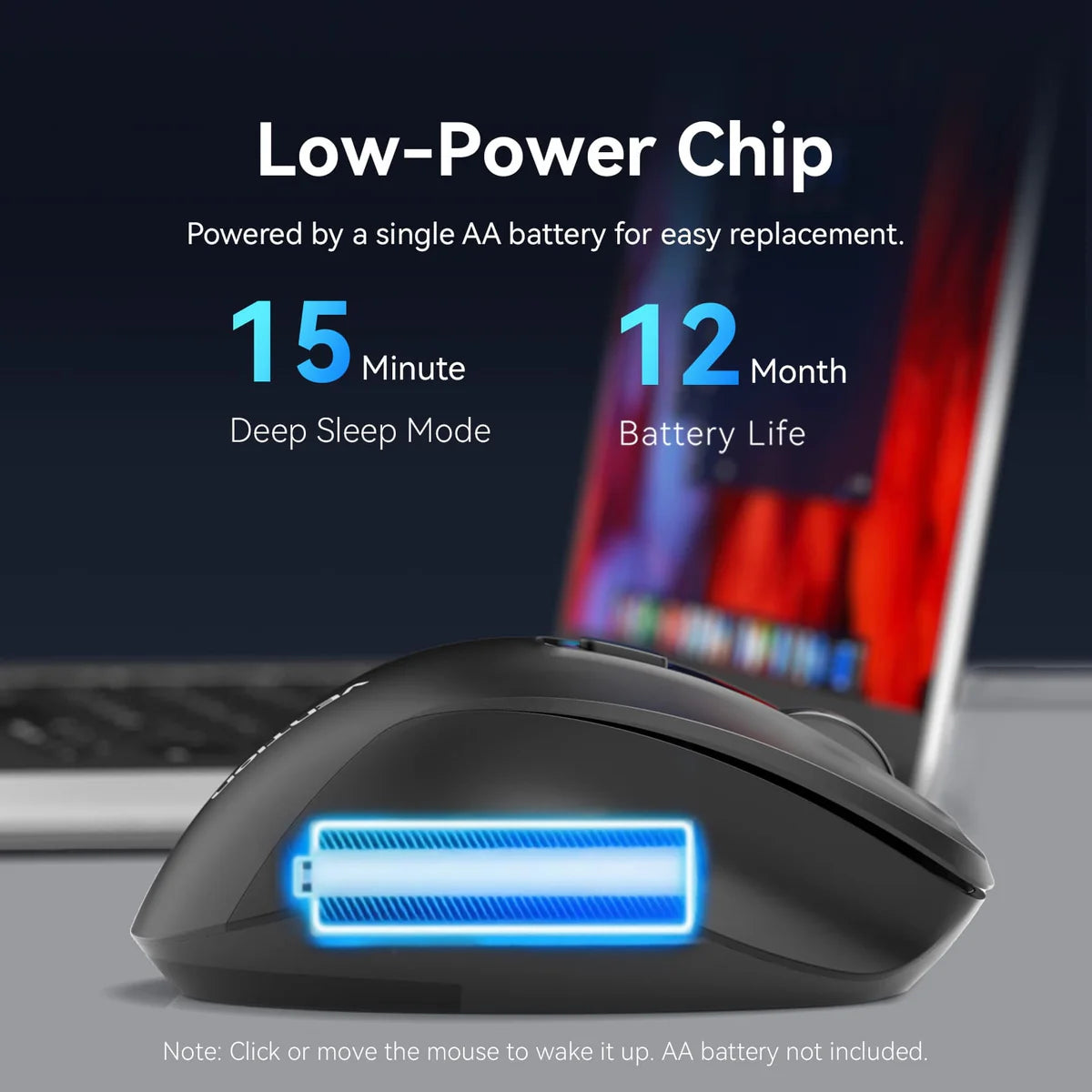 2.4G Wireless Ergonomic Mouse