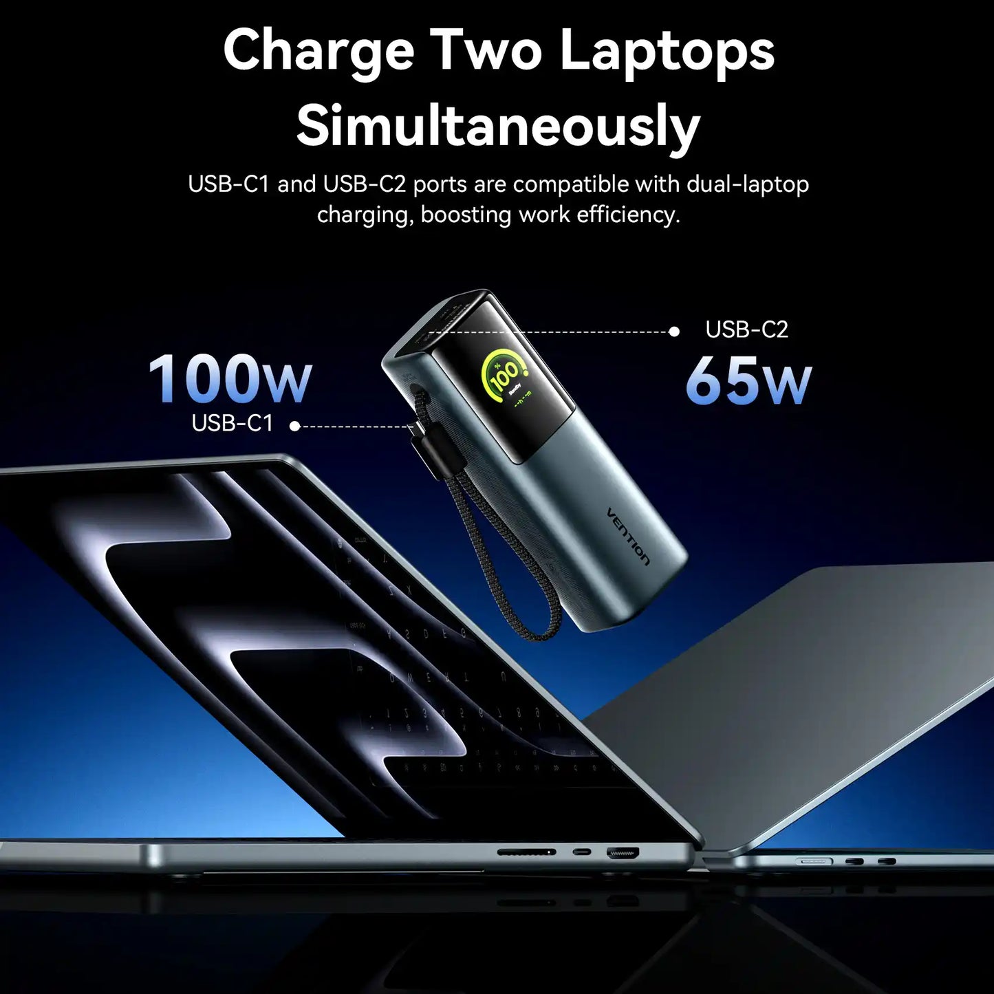 Power Bank 20000mAh 165W