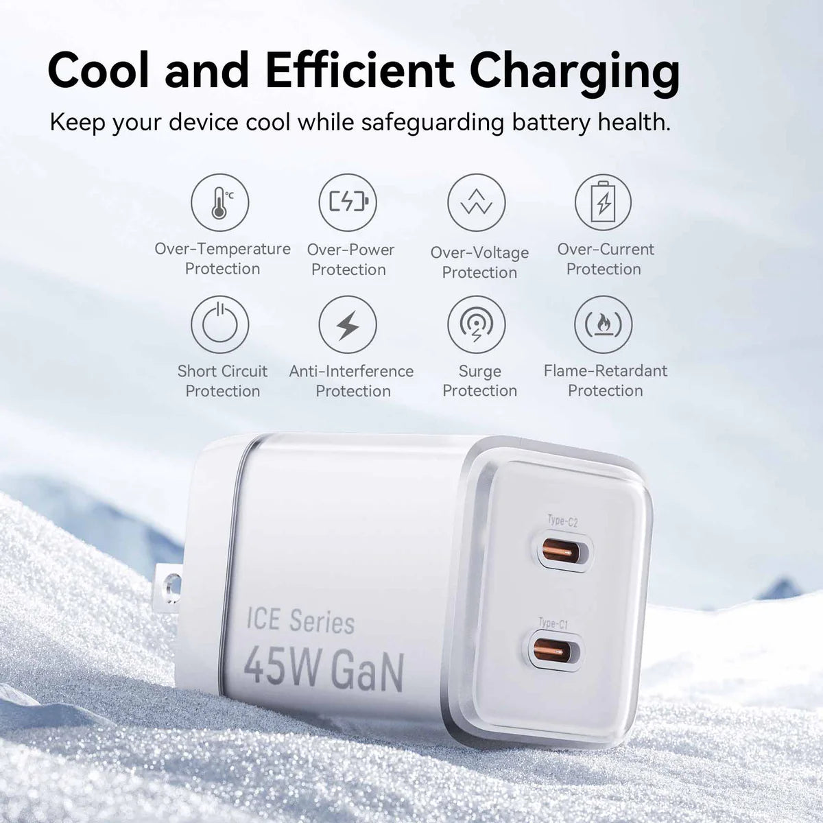 45W GaN USB-C Fast Charging Kit