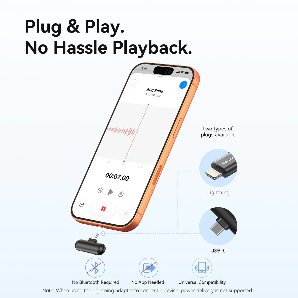 Wireless Clip-On Microphone