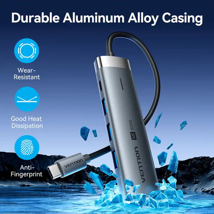 5-in-1 USB-C Docking Station
