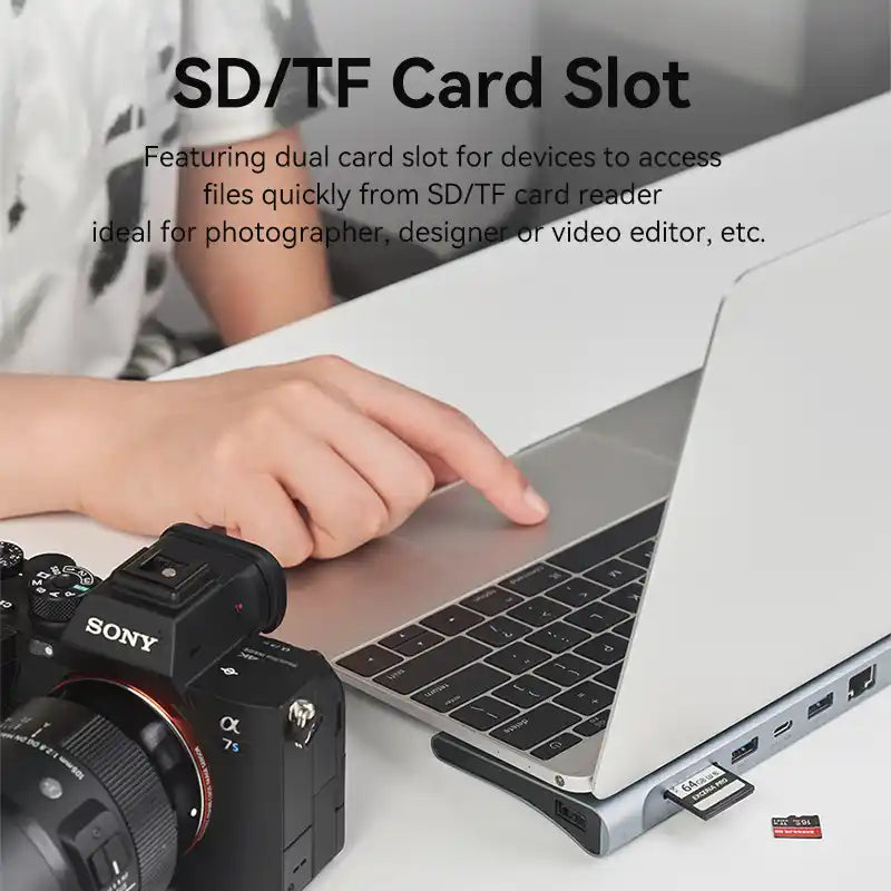 11-in-1 USB-C Docking Station with HDMI & USB 3.0