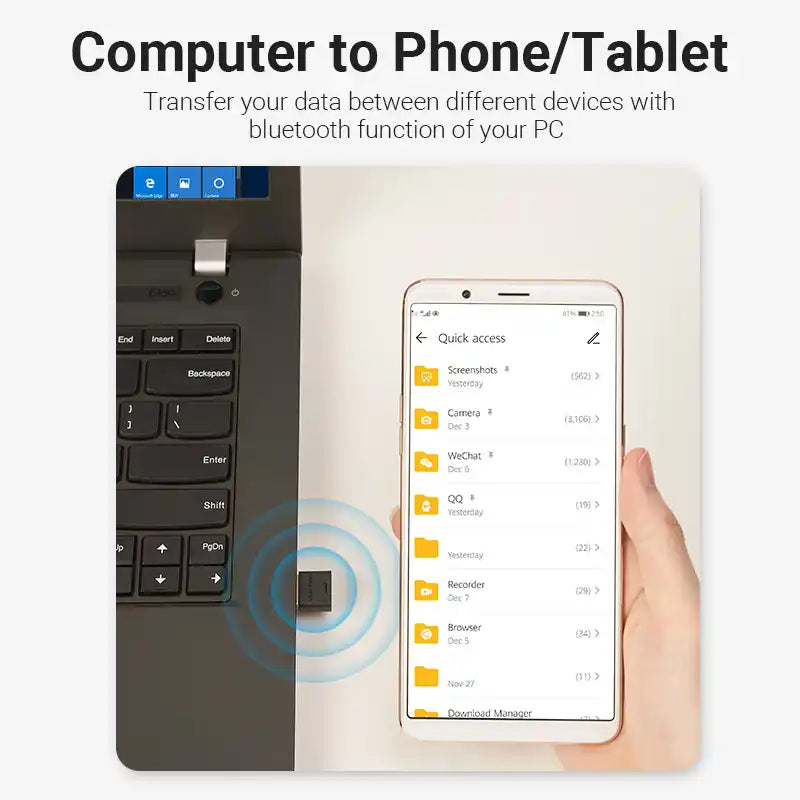 Bluetooth USB Transmitter & Receiver Dongle