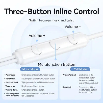 In-Ear Headphones with Microphone