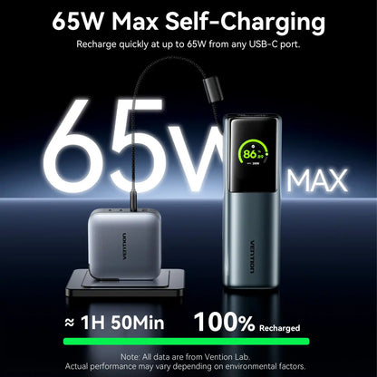 Power Bank 20000mAh 165W