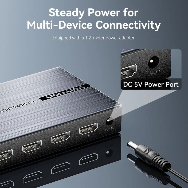 1x8 HDMI 4K Splitter