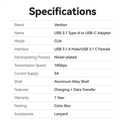 USB-C to USB-C Cable