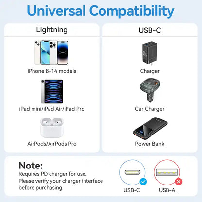 USB-C to Lightning Cable