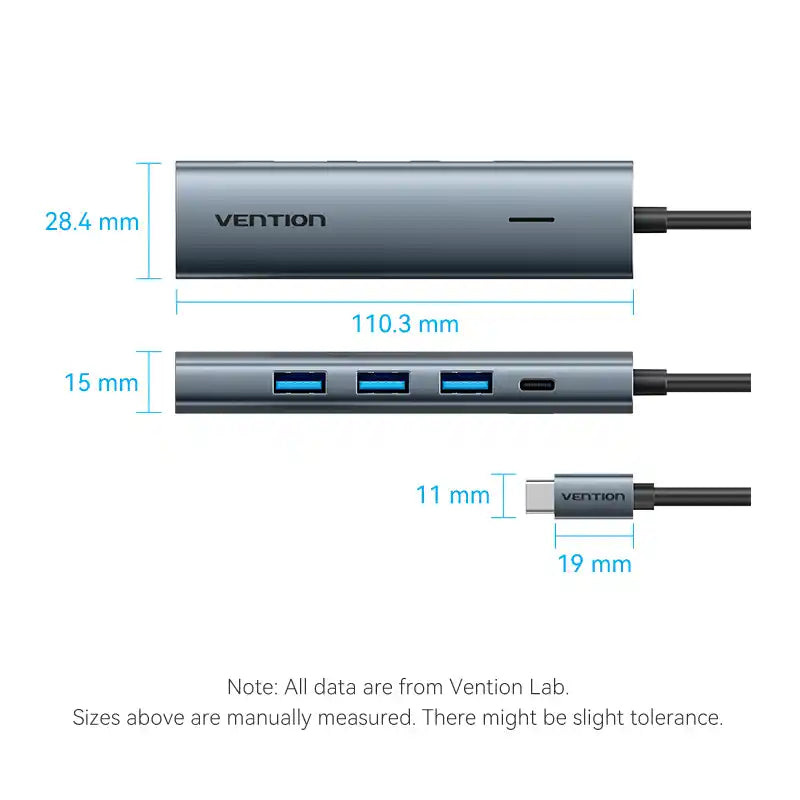USB-C to USB-A 3.0 Hub