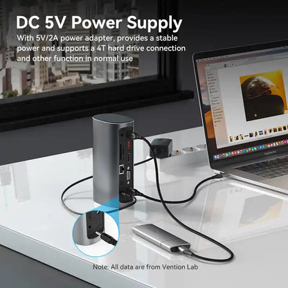 12-in-1 USB-C Docking Station