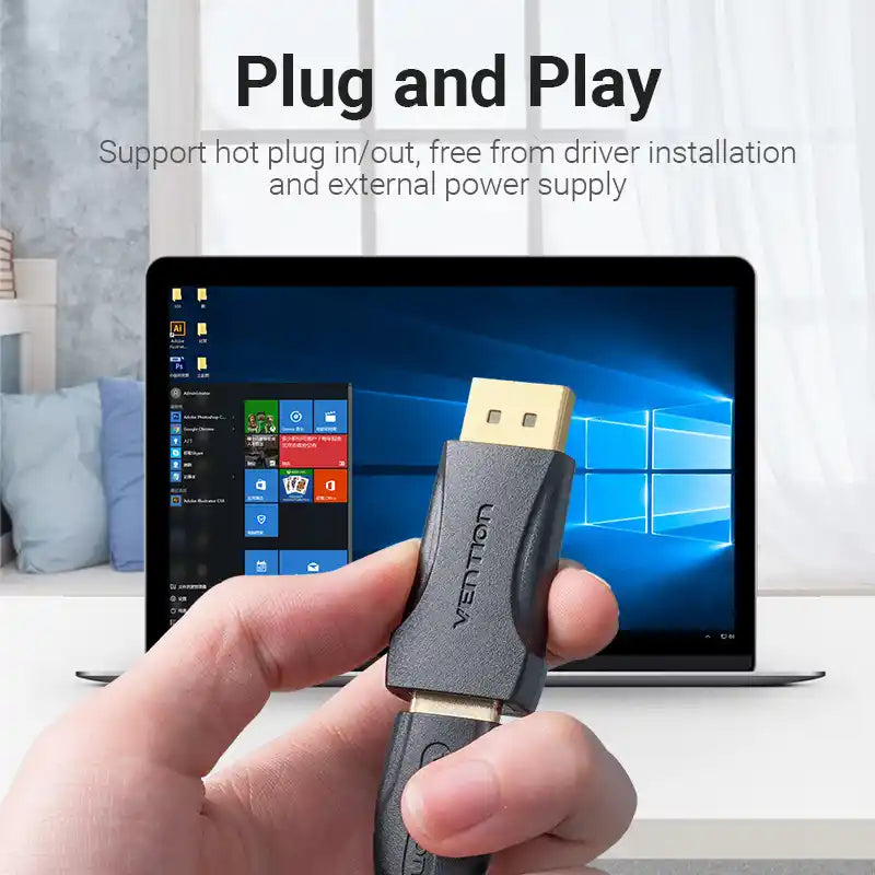 DisplayPort to HDMI Adapter