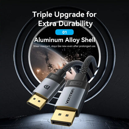 DisplayPort Cable 16K (Male to Male)
