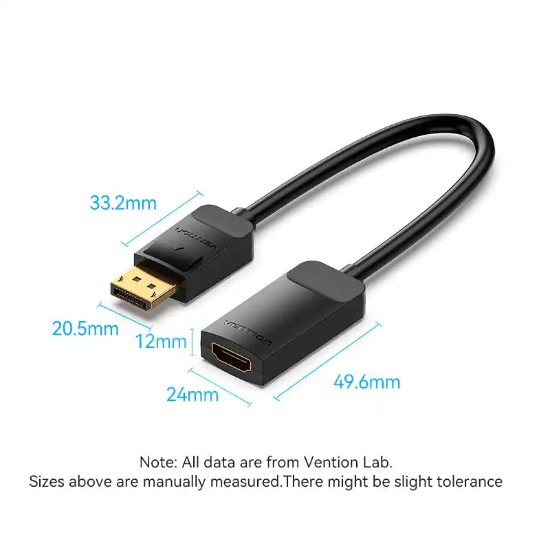 DisplayPort to HDMI 4K