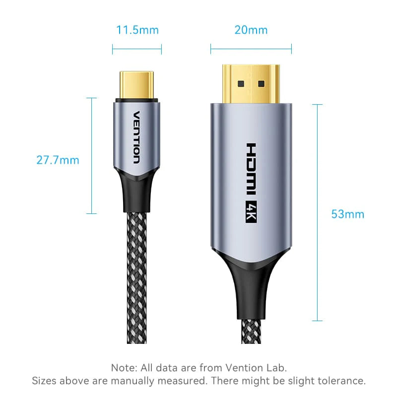 USB-C To HDMI 4K Cable