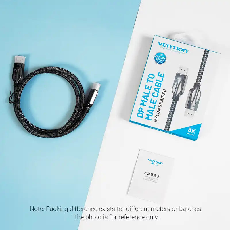 Braided DisplayPort 8K Cable