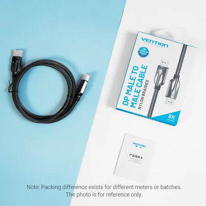 Braided DisplayPort 8K Cable